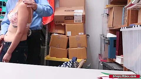 Lucky Officer Fucks A Sexy Latina Thief