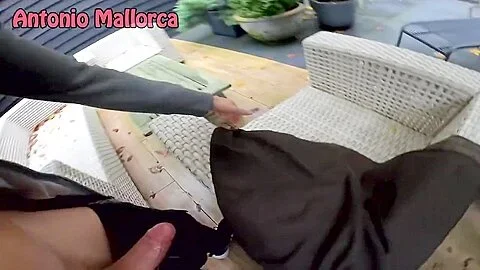 Delicious Bubble Butt Italian Gets Big Dick In The Terrace - Valentina Bianco