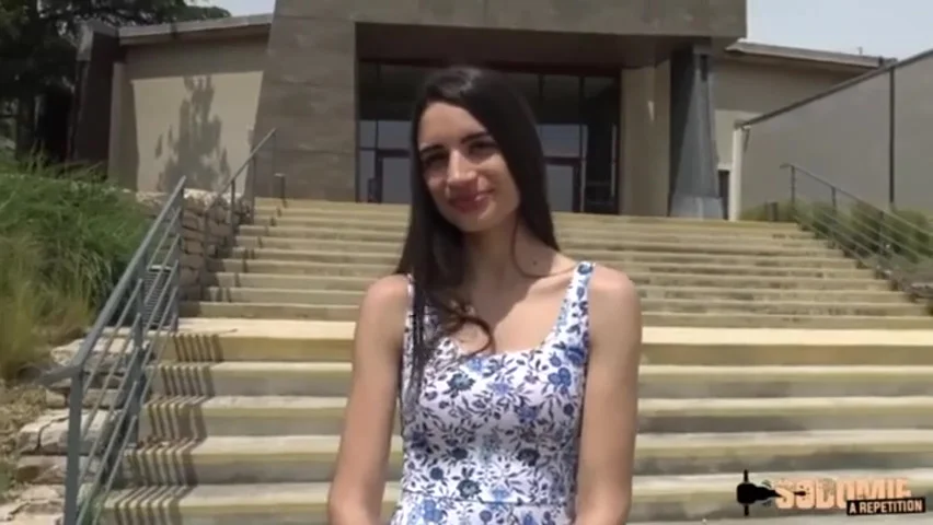 Hot French Babe Destroyed By 2 Dicks