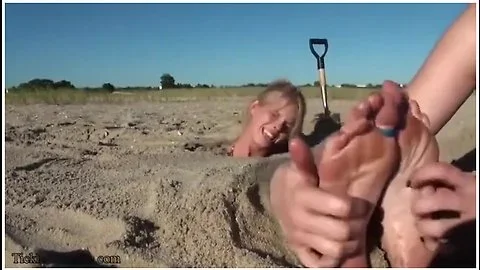 Beach Vacation Tickling With Violet Skye