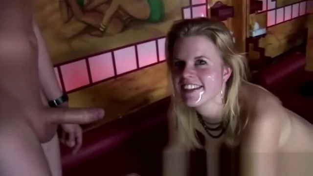 Blonde Amsterdam hooker fucks client and gets jizzed