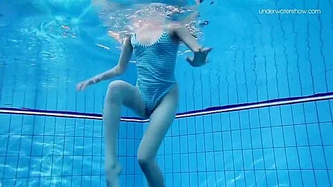 Anna Netrebko - Striped Swimsuit And Small Tits teen 18+