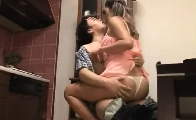 Japanese honeys love to lick hard nipples