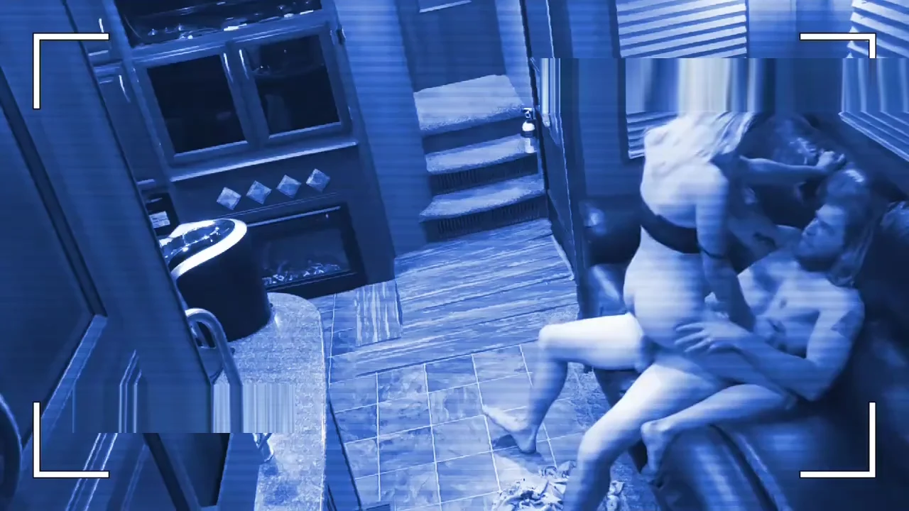Husband's Security Footage Catches Young Wife Cheating with Hot Step-Son