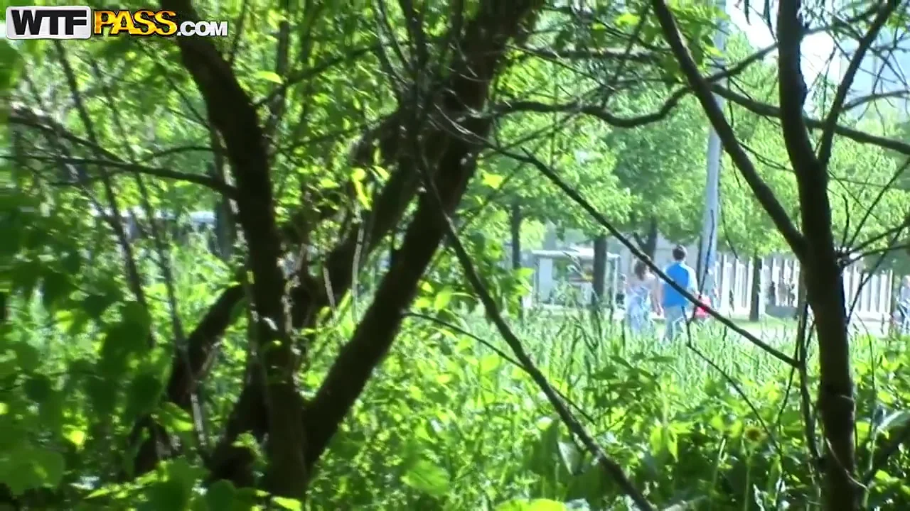 Hardcore pick up of teen 18+ slut in the wild sunny forest