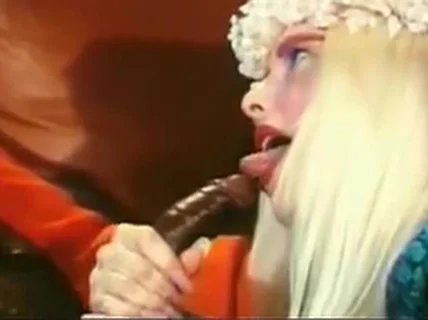 Cicciolina milking black cock white cream