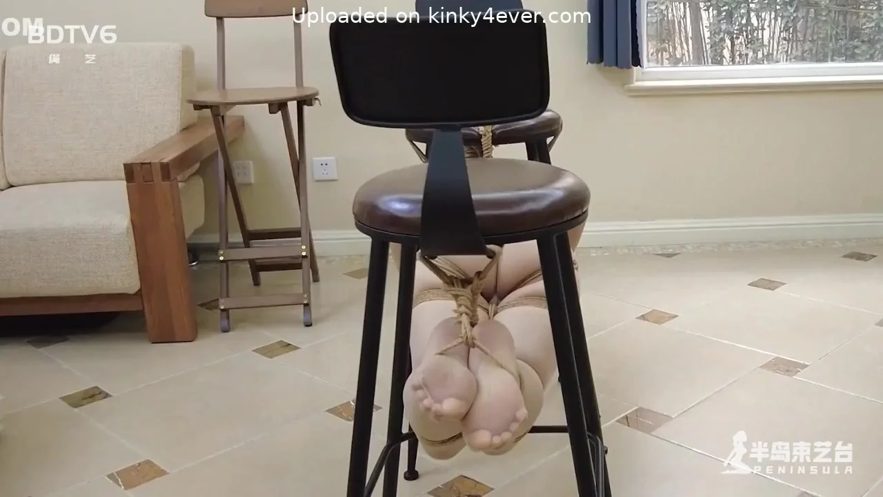 Chinese Pantyhose Chair Bondage