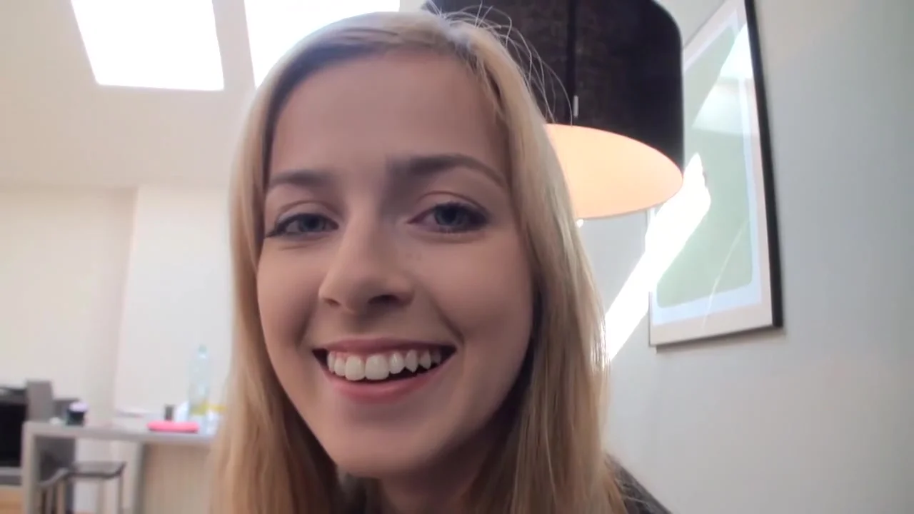 Blonde Girl student 18+