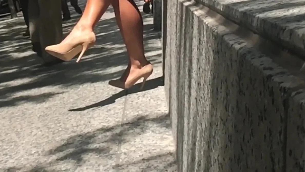 Redhead business girl