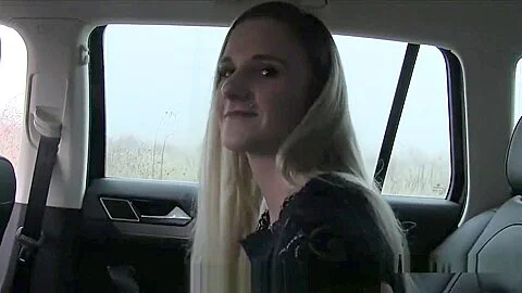 teen 18+ Gal Fucked In Car For Cash