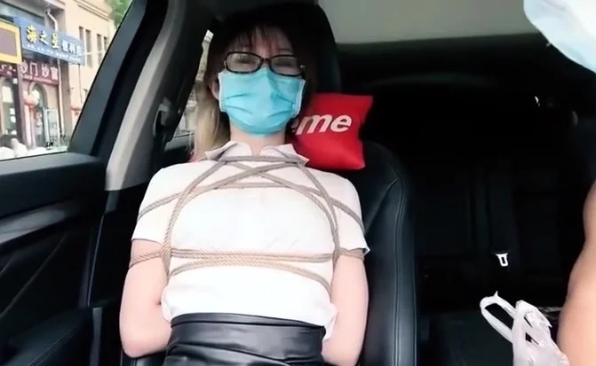 Outdoor BDSM public humiliation