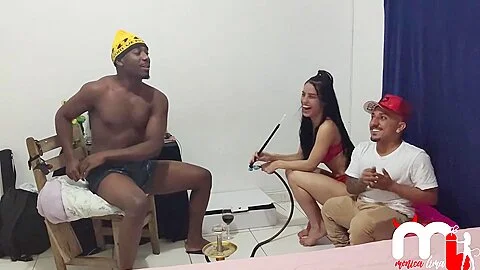 Monica Lima In I Went To Meet A Naughty Couple And Took A Dwarf, We Fucked