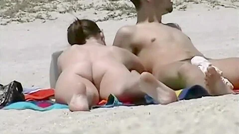 Amazing nudity of some nudist babes on the beach