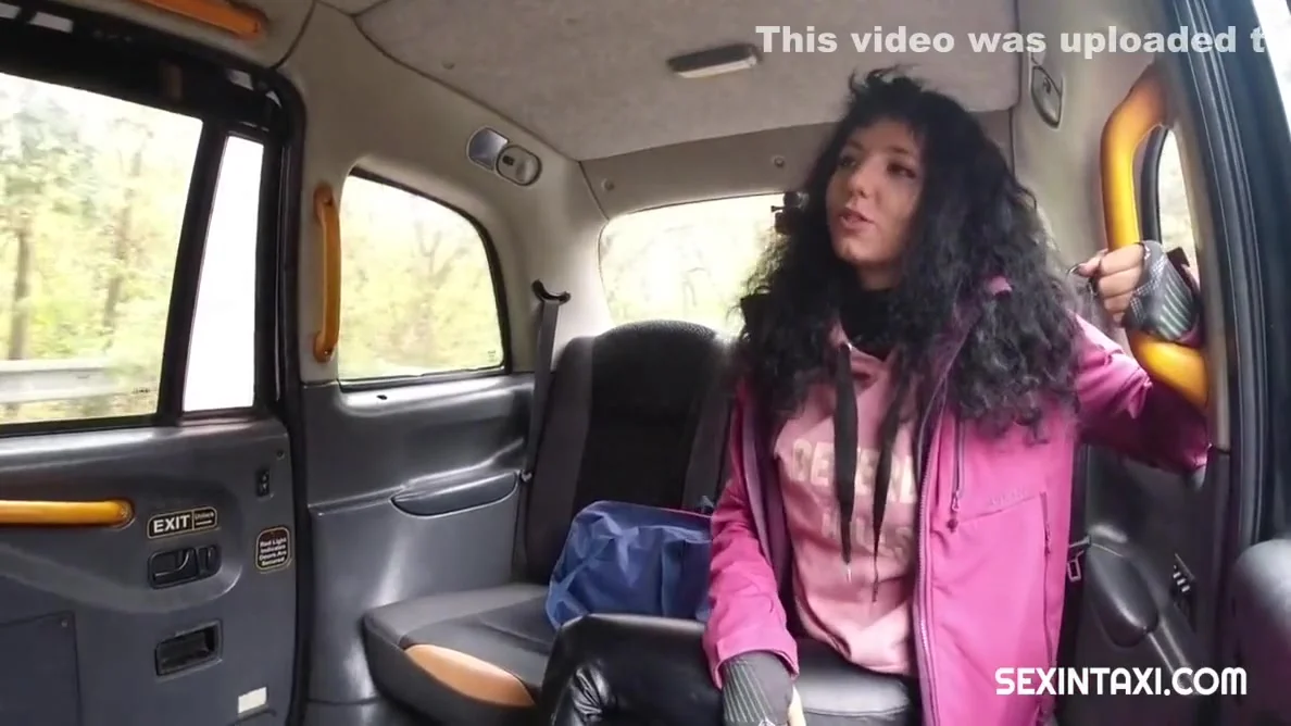 Sexy student 18+ Pays For The Taxi Ride With A Hot Cock Ride With Steve Q