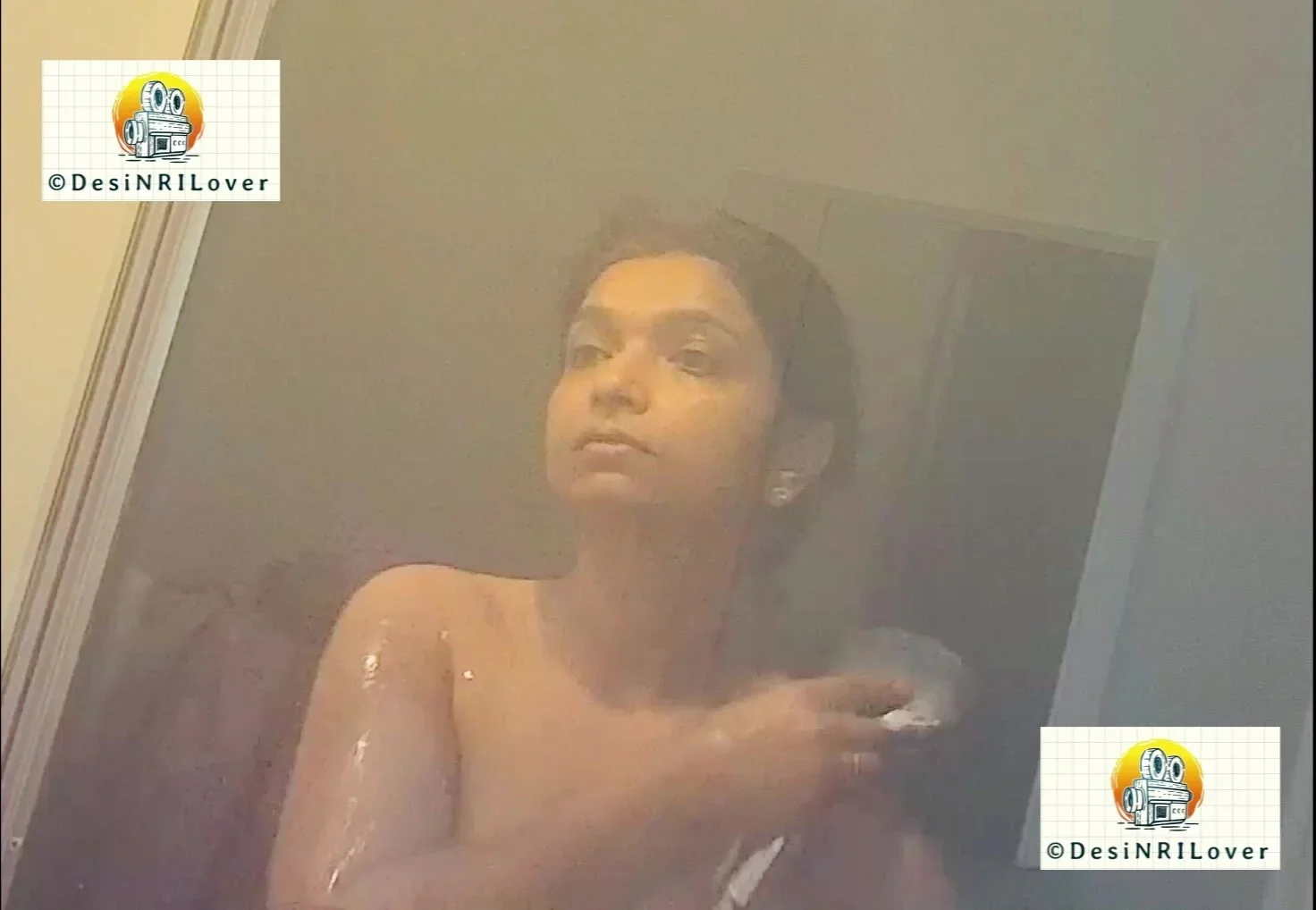Hiddencam hotel bathroom video of Desi NRI Indian Bengali Bhabhi