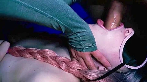 SlOPPY AND ROUGH BlOWJOB! DEEP THROAT, MOUTH FUCK & LOT CUM!