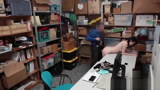 teen 18+ Ivi Gets Big Dick For Shoplifting