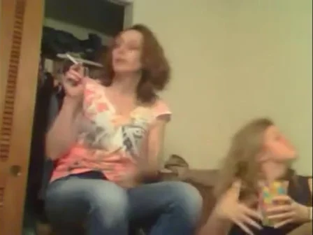 Sexy busty slut shows off their tits on cam