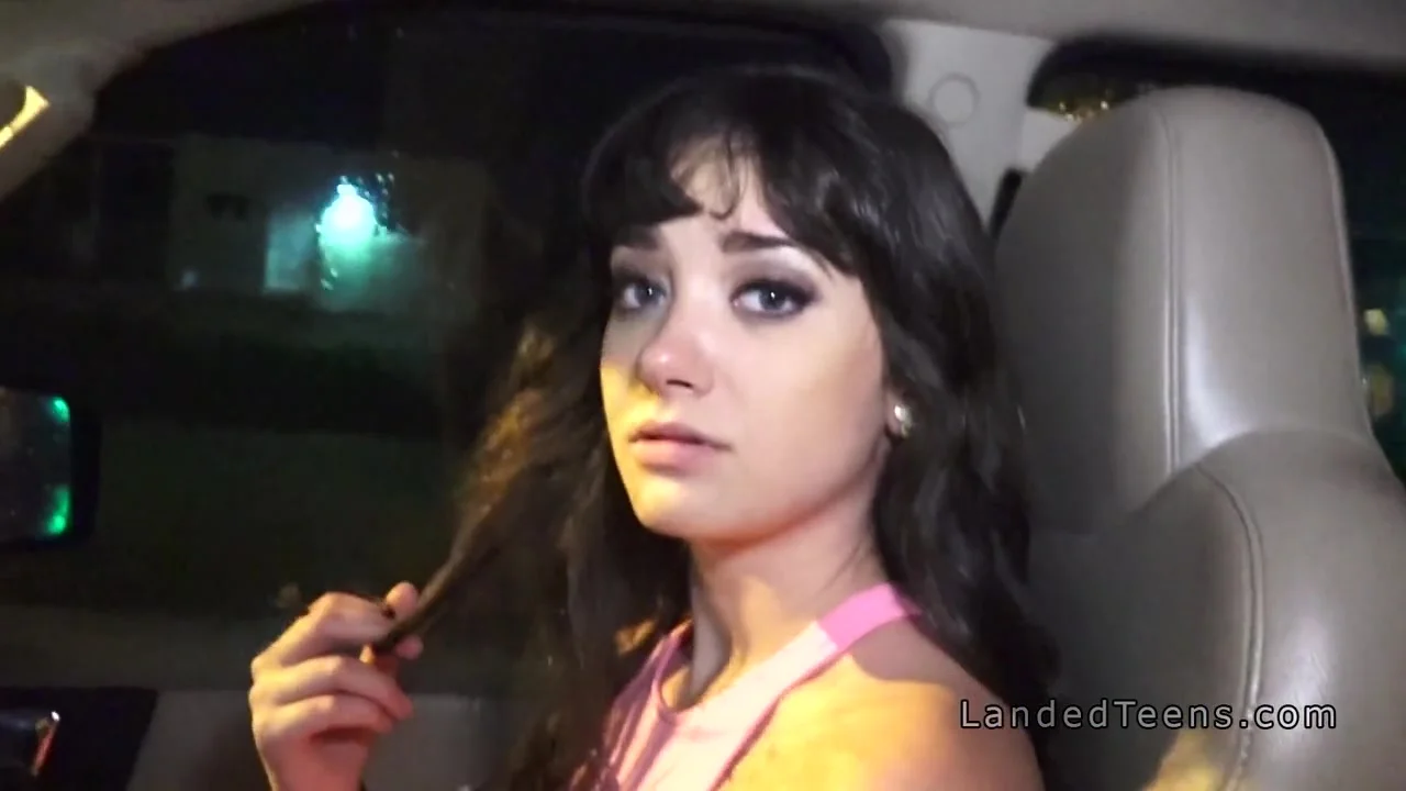 Dude gives a lift and cock to teen 18+ hitchhiker