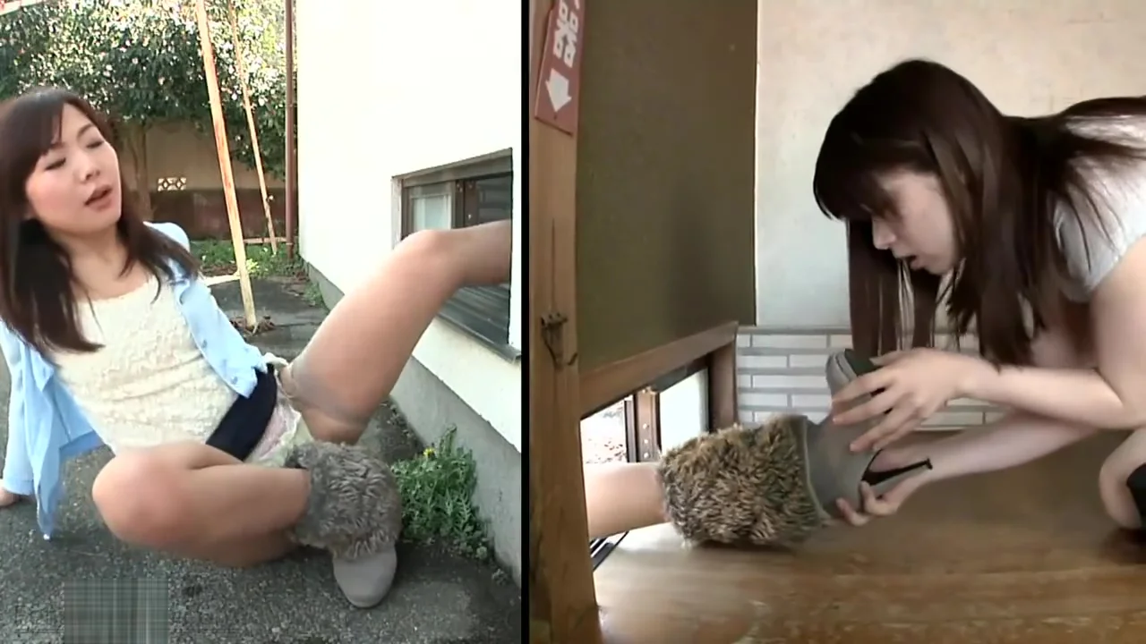 Japanese lesbian feet