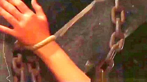 Auction slave girls prepped for sex slave sell