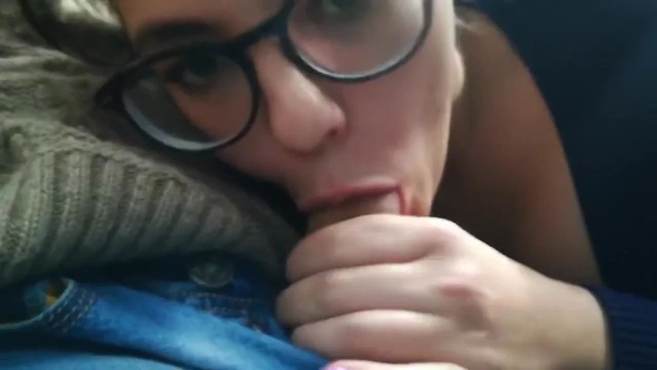 Stranger Jerked and suck me in the train