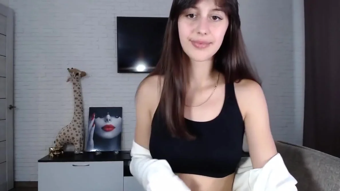 Czech Brunette Striptease Webcam