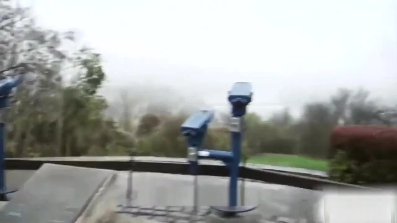 Euro teen 18+ gets on the side of the road