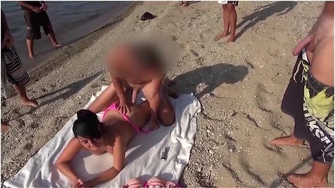 Cum Party On The Beach! My Asshole Is There For Everyone! - Alexandra Wett