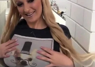 Big-Titted Blonde MILF Loves Cock