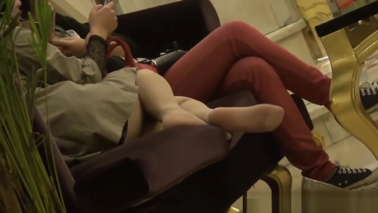 Candid Asian Nylon Pantyhose Feet Soles