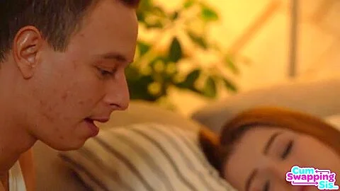 My Stepsister And Her Girlfriend Swallow My Cum - S1:E4 - Cumswappingsis