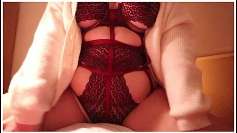 Curvy, Thick Student In Lingerie Strips And Fucks Her Holes