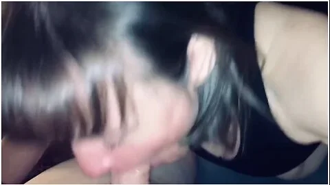 No Hands Cum In My Mature Cougar Wife 48 Sucking Our Younger Friends Cock 28 Till He Explodes In Her Mouth
