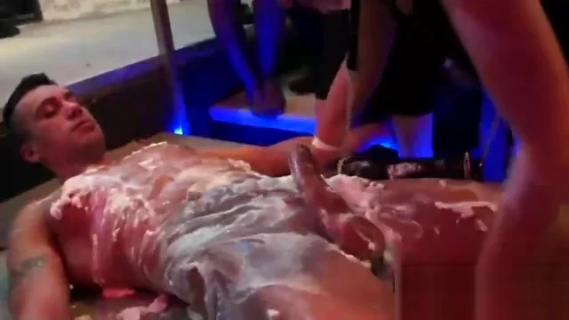 Sexy teenies get completely insane and nude at hardcore party