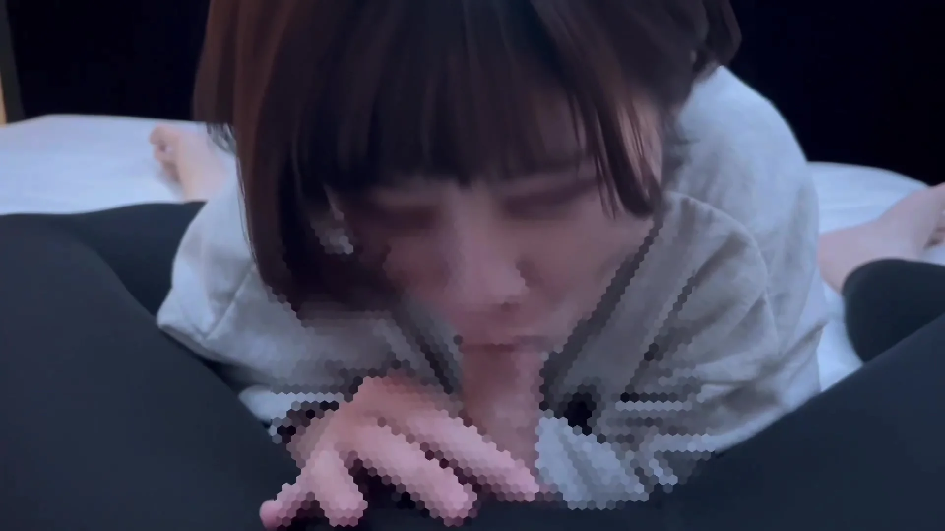 She Wants Sperm And Gets Excited By A Shy Gobbling Blowjob