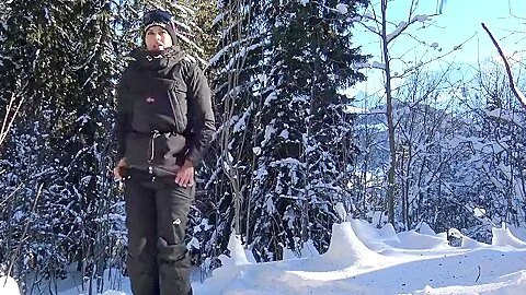 teen 18+ Public Flash in Snowboard in Mountain - Flash a La Neige VicAlouqua Vic Alouqua 720p