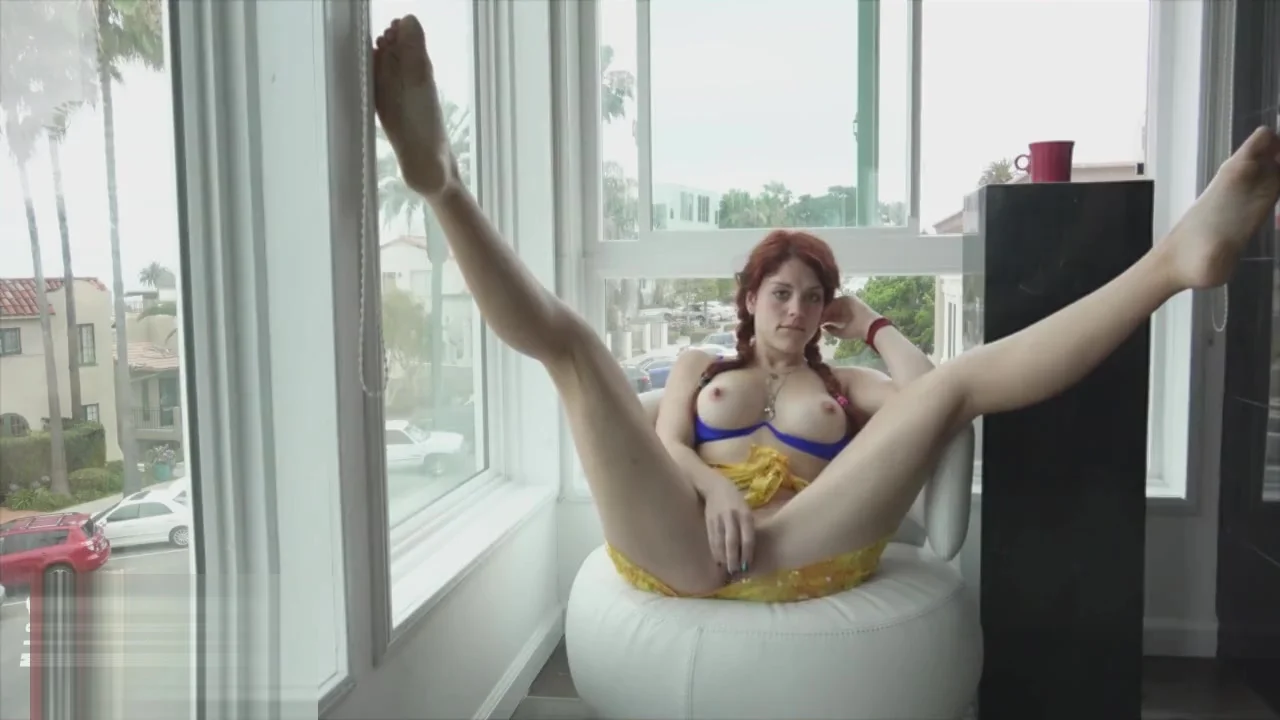 Glass Dildo by an open window