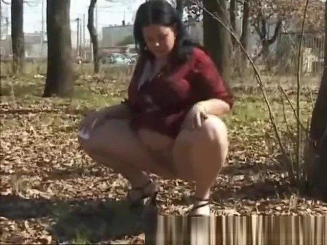 young girls pissing in nature