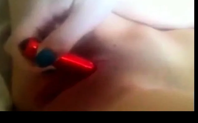 teen almost get caught by her mum with her dildo
