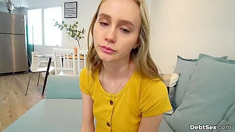 Dept Sex - Alicia Williams - teen 18+ fucks her way out of debt