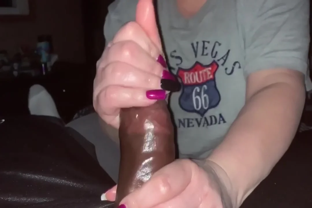 Interracial Bbc Handjob