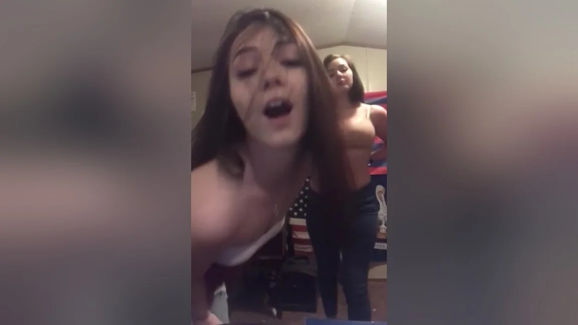 College teen 18+ Stripping Nude