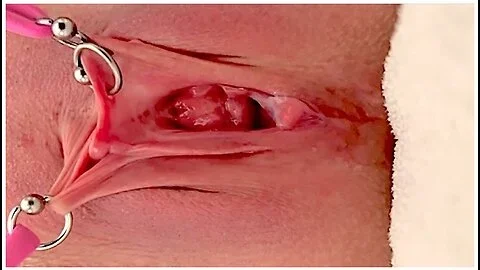 Pulling And Stretching My Pierced Clit And Pushing My Pussy To Pee With Verified Amateurs