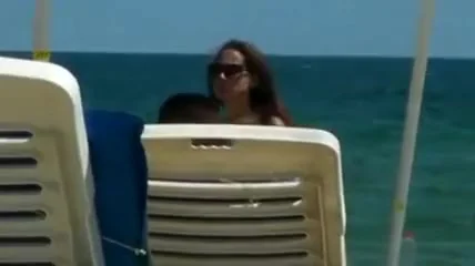 on the Beach Topless Girls Filmed