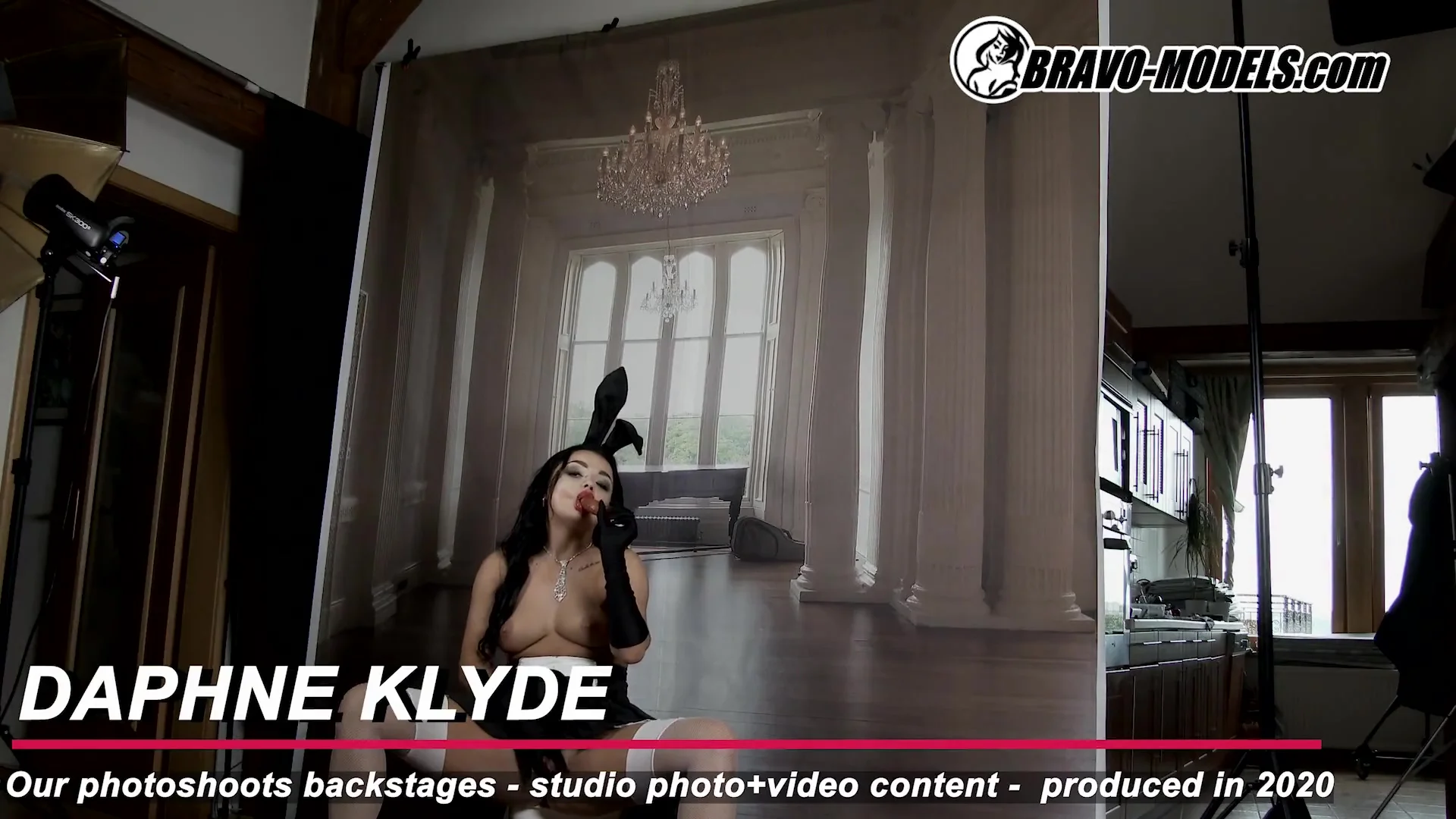 Daphne Klyde In 388 - Backstage From Photoshoot With Pornstar Theme Cosplay Warriors Girls