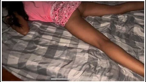 My Stepbrothers Friend Stays Home And Comes Into My Room And Fucks Me And Cums In My Panties