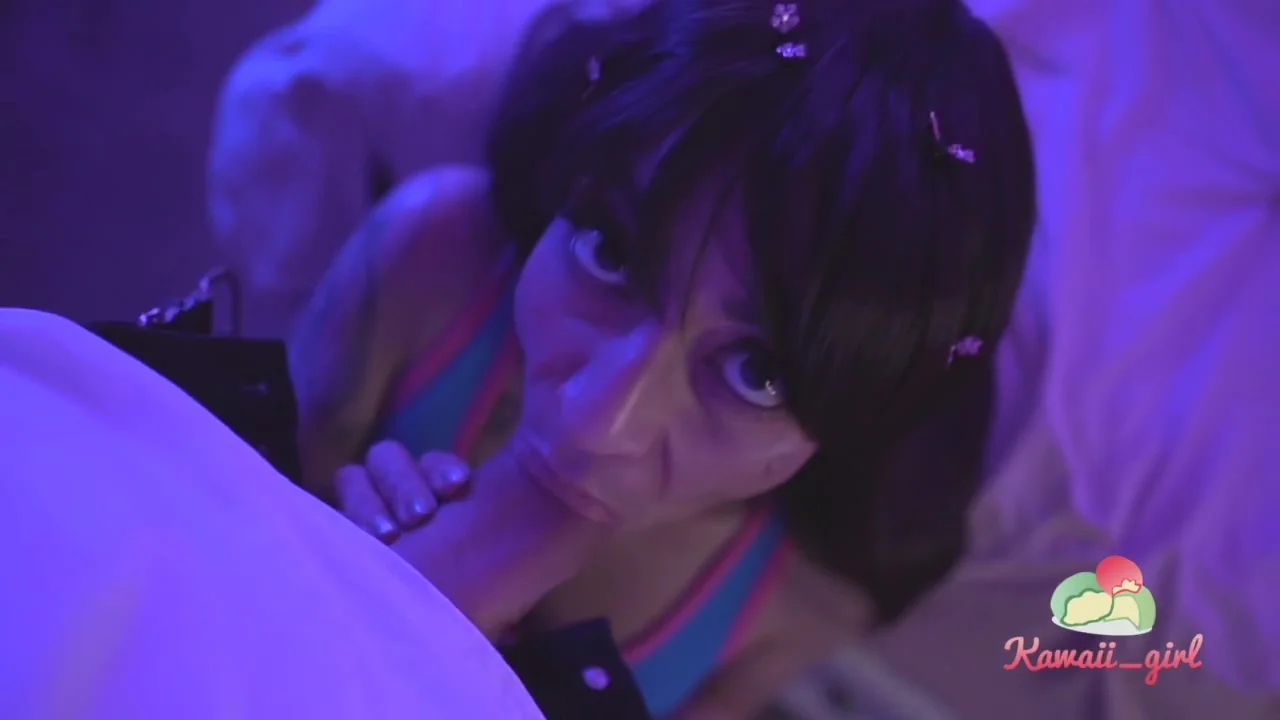 Kawaii Girl And D Va In Cute Gamer Gf Pov Fuck