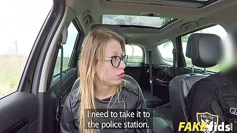 Vera Wonder In Unregistered Driver Creampied by Cop