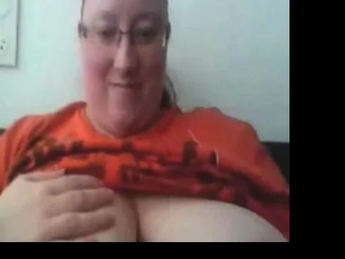 Bbw Play with Her Huge Fat Boobs